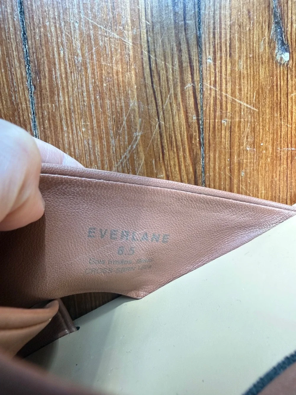 Everlane Brown Cross-Band Leather Slide Sandals - Women - Picture 2 of 4